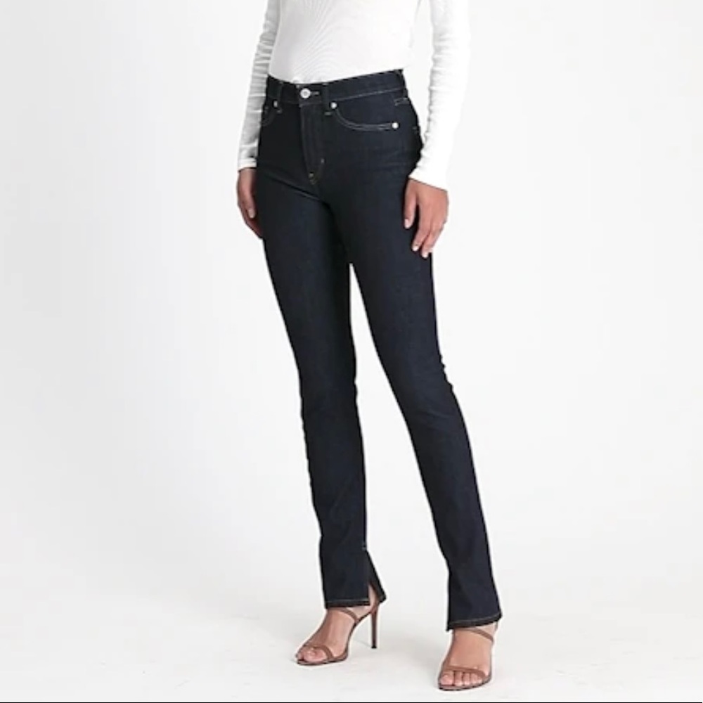 Petite High-Rise Slim Stiletto Jean
